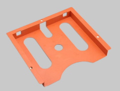 Bolso plano de plástico A4