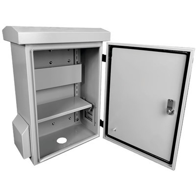 Gabinete multifuncional para telecomunicações, bateria e monitoramento