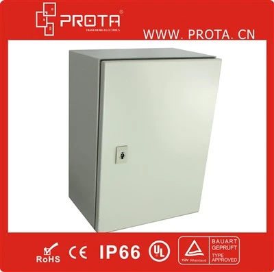 Caixa de metal de porta única